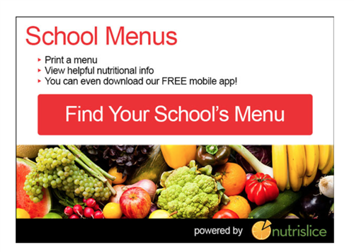 school menus 